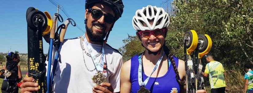 Atletas de Caraguatatuba conquistam sete ouros na 2ª etapa do Circuito Brasileiro de Rollerski