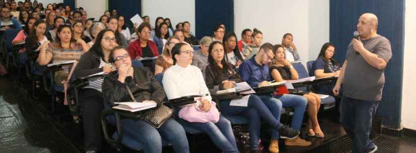 Mais de 200 classificados para o cargo de agente comunitário de saúde da Prefeitura de Caraguatatuba fazem curso de formação