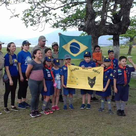 Crianças e jovens podem fazer parte do grupo de Escoteiros do Litoral Norte