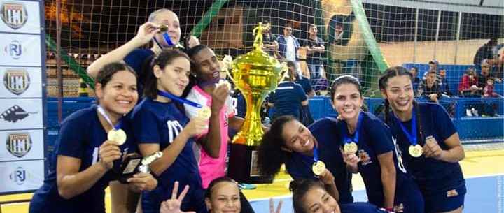 Equipe de Caraguatatuba é campeã na 11º Copa Sebastianense de Futsal Feminino
