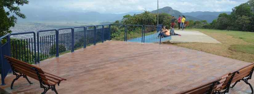Obras de revitalização do Morro Santo Antônio continuam em andamento