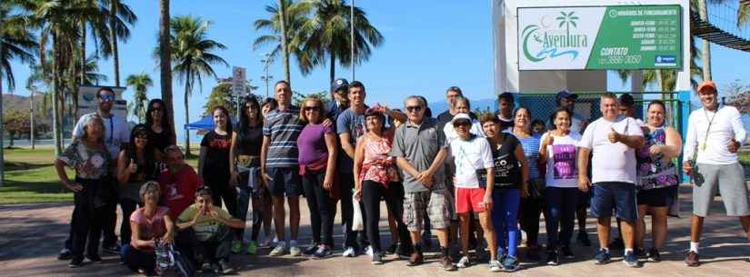 Sepedi promove caminhada ecológica na avenida da praia e alerta sobre conscientização