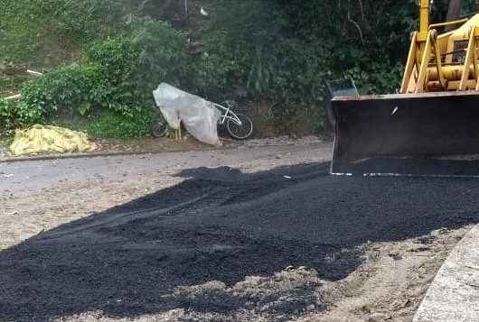 Prefeitura restaura avenida do bairro Olaria, danificada pelas chuvas