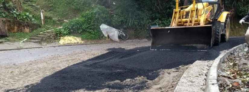 Prefeitura restaura avenida do bairro Olaria, danificada pelas chuvas