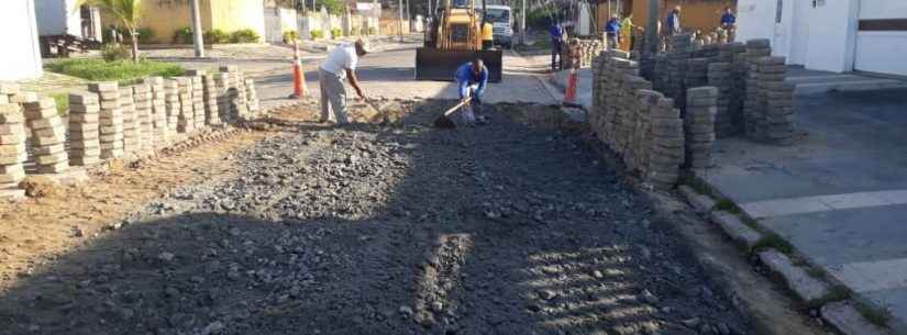 Pavimentação de avenida na Martim de Sá é reassentada