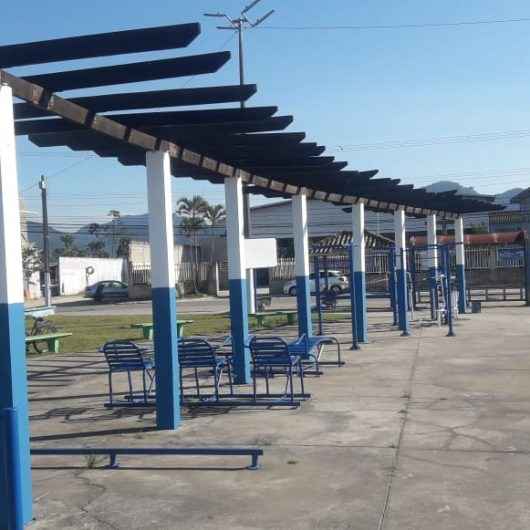 Força-tarefa da Sesep inicia revitalização de praça no Travessão