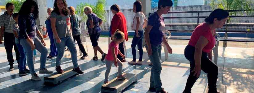 Atividades com avós e netos movimentam a semana no Ciapi