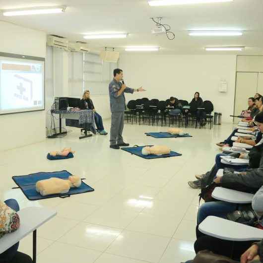 Treinamento de Primeiros Socorros conclui atividades da Semana de Prevenção às deficiências