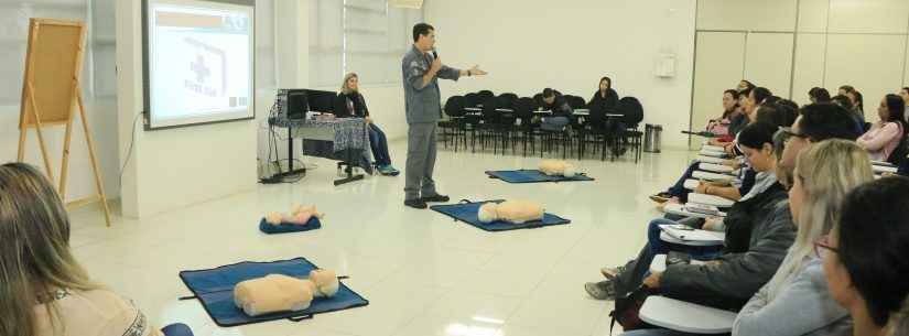 Treinamento de Primeiros Socorros conclui atividades da Semana de Prevenção às deficiências