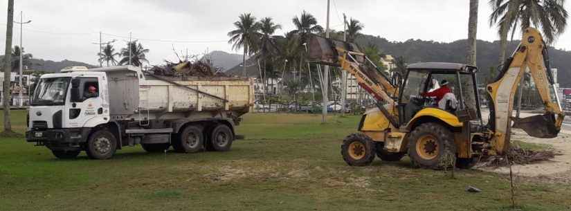 Operação Bota-fora em ação na praia do Centro