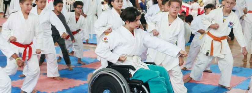 Festival de Artes Marciais leva centenas de atletas ao Centro Esportivo Municipal no final de semana