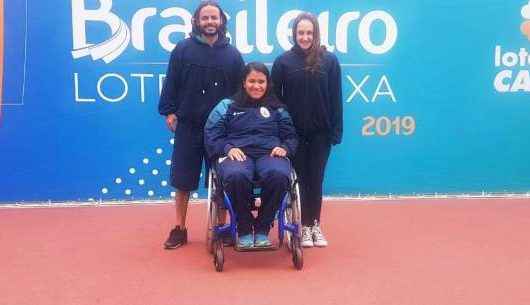 Atleta paralímpica de Caraguatatuba é ouro e bate recorde em Campeonato Brasileiro