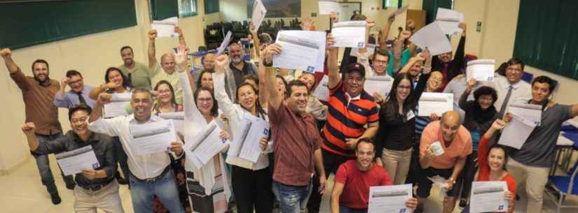Empresários concluem 60 horas de curso de empreendedorismo da ONU oferecido pela Prefeitura de Caraguatatuba