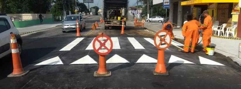 Nova travessia elevada é construída em frente à Casa de Saúde Stella Maris