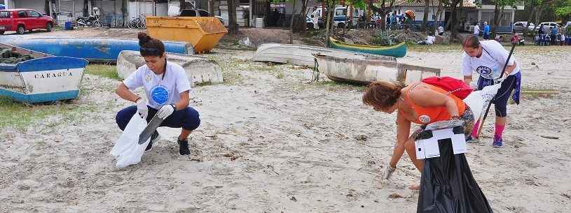 Dia Mundial da Limpeza terá mutirão neste sábado em sete praias de Caraguatatuba