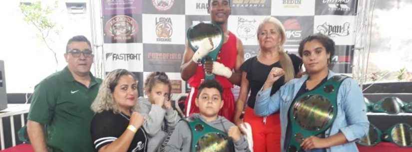 Caraguatatuba fatura três ouros no Campeonato Tony Boxe em SP