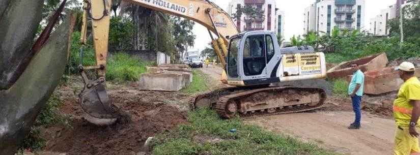 Rio Capricórnio recebe serviços de prevenção de enchentes