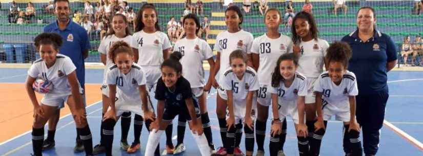 Time de futsal feminino de Caraguatatuba permanece na liderança do Campeonato LISFUTS