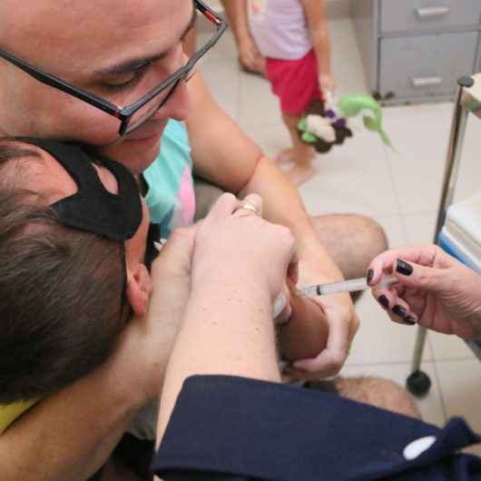 Sexta-feira (25) é último dia da 1ª Etapa de reforço da Vacinação Contra Sarampo