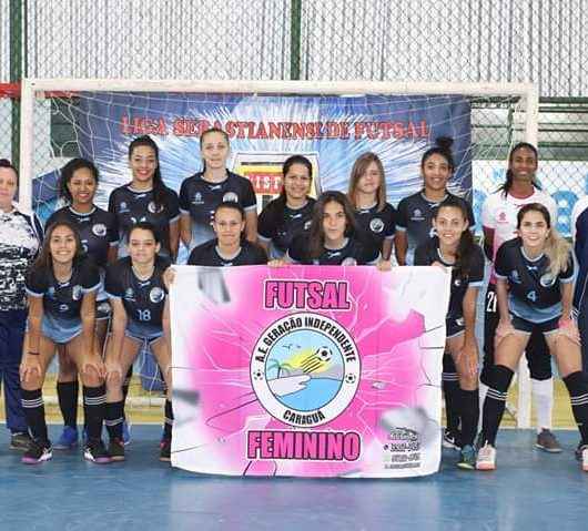 Time de Futsal Feminino de Caraguatatuba busca terceiro título em campeonato