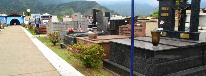 Prefeitura faz reparos no Cemitério Municipal de Caraguatatuba para o Dia de Finados