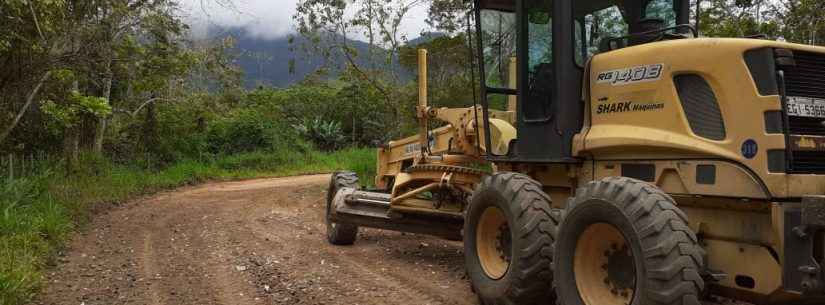 Prefeitura utiliza material ecologicamente correto para nivelamento de ruas no Morada do Mar