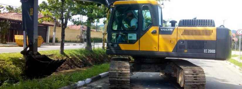 Serviços de prevenção de enchentes são realizados no Jardim Britânia e Morro do Algodão