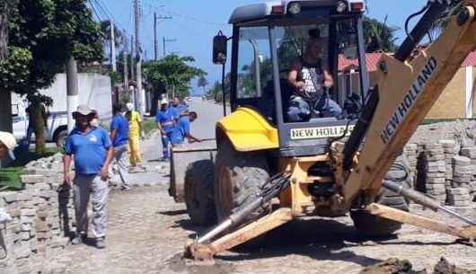 Prefeitura realiza manutenção de bloquetes do Massaguaçu