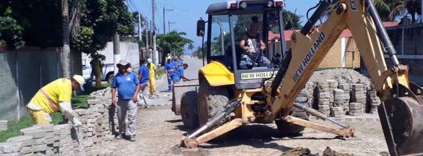 Prefeitura realiza manutenção de bloquetes do Massaguaçu