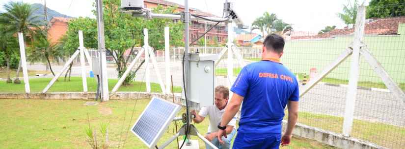 Equipamento que avisa sobre formação de raios é instalado em Caraguatatuba