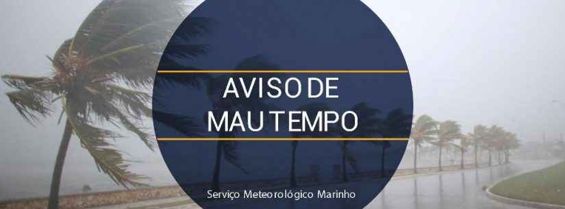 Defesa Civil do Estado e Marinha alertam para ventos de até 74 km/h a partir de hoje (27)