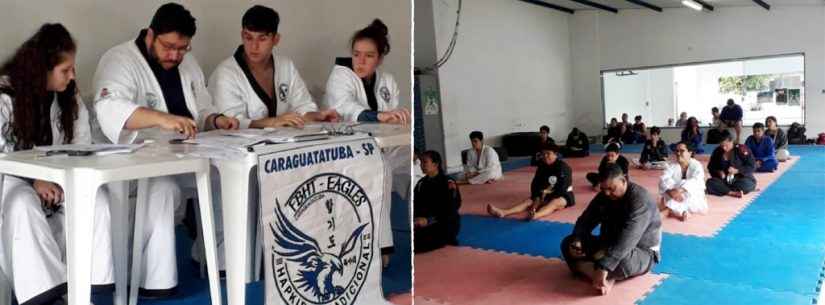 Equipe Eagles de Hapkido realiza exame de troca de faixa Equipe Eagles de Hapkido realiza exame de troca de faixa