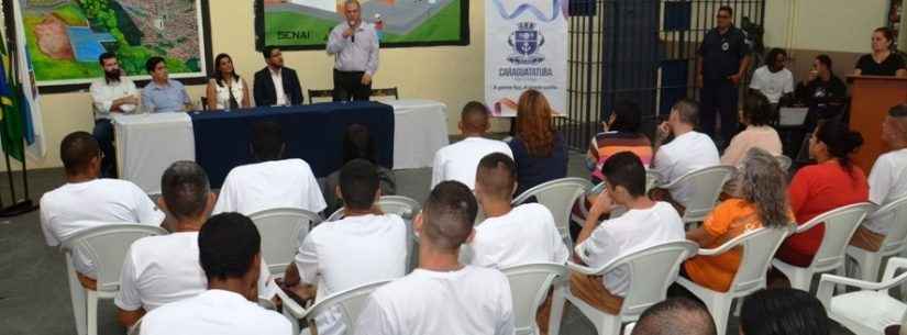 Fundo Social de Caraguatatuba encerra curso de Servente de Pedreiro no Centro de Detenção Provisória (CDP)
