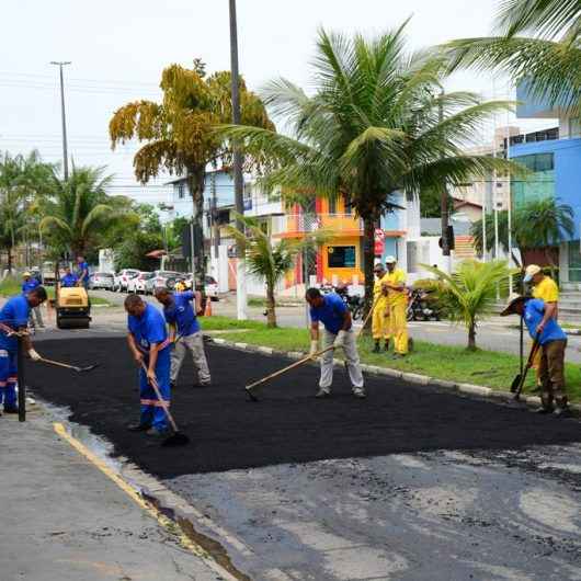 Prefeitura realiza recapeamento asfáltico no Indaiá