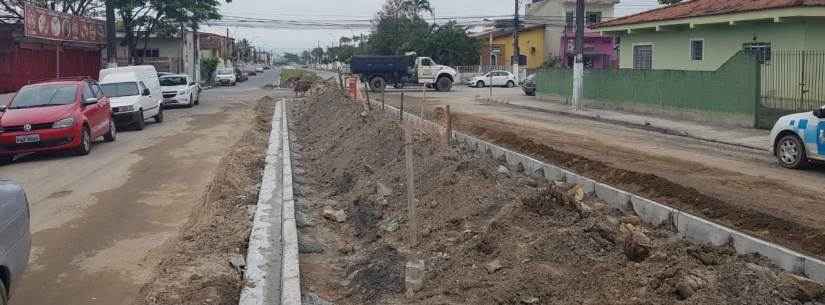 Drenagem Avenida Brasília: Prefeitura instala novas guias e sarjetas na Prudente de Moraes