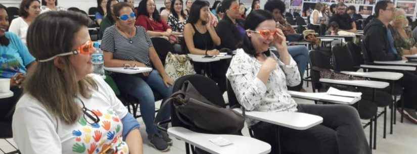 Caraguatatuba recebeu minicursos sobre deficiência física e visual para 300 profissionais