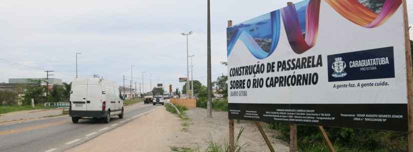 Prefeitura finaliza construção de passarela sobre o Rio Capricórnio a pedido de moradores