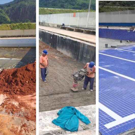 Prefeitura reforma piscina do CIDE Tinga para realização de atividades infantis