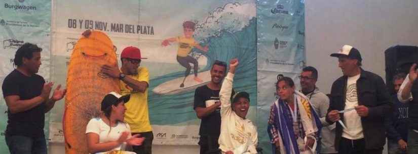 Paratletas de Caraguatatuba garantem vice-campeonato no Surf Adaptado na Argentina