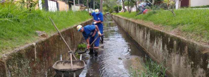 Sumaré recebe serviços de limpeza de valas