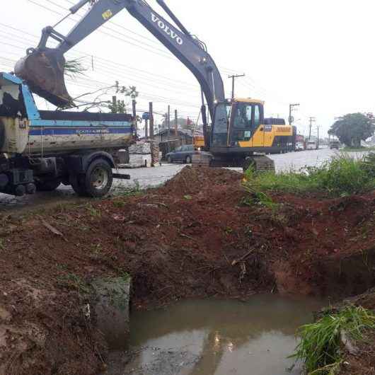 Serviços de limpeza de valas são intensificados