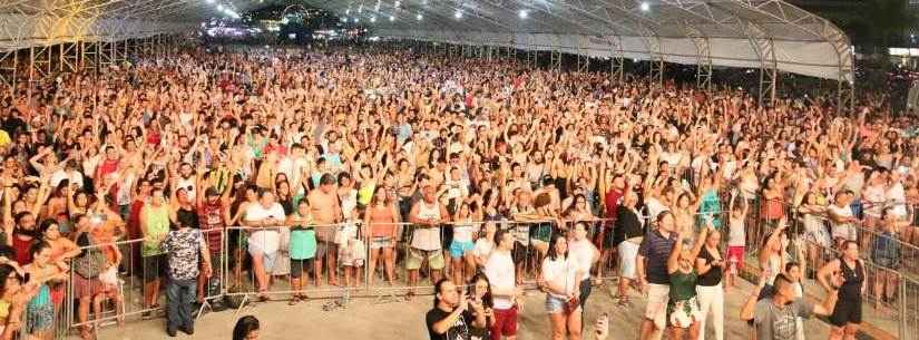 Banda Jammil abre Caraguatatuba Summer Festival e leva 15 mil pessoas à Praça da Cultura