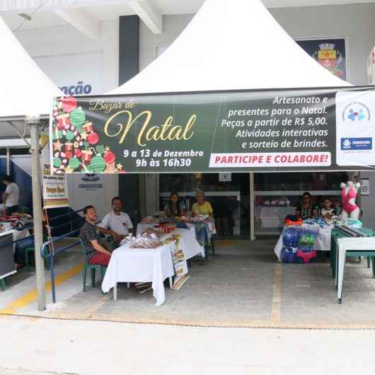 Bazar de Natal do Fundo Social de Caraguatatuba segue até sexta-feira (13)