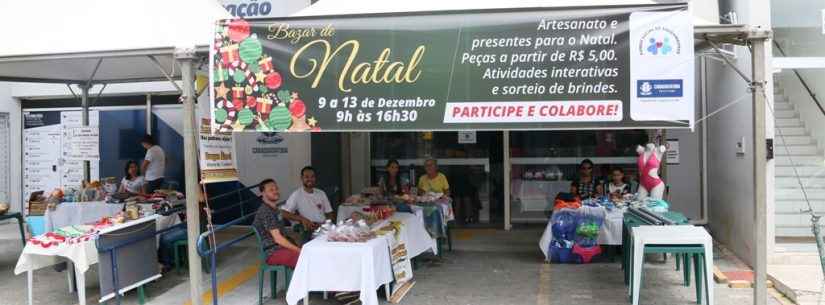 Bazar de Natal do Fundo Social de Caraguatatuba segue até sexta-feira (13)