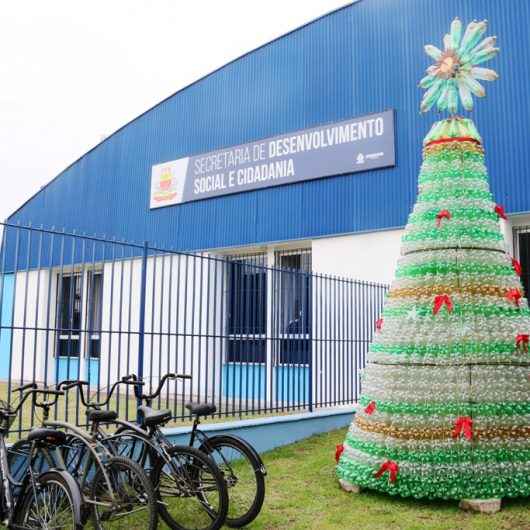 Prefeitura utiliza decoração de Árvore de Natal produzida por reeducandos do CDP