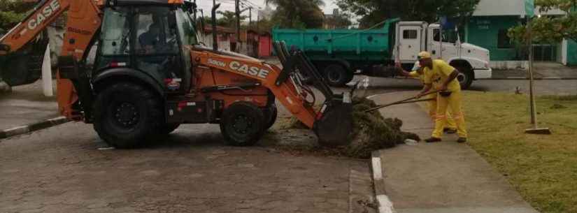 Prefeitura intensifica limpeza e roçada em diversos bairros