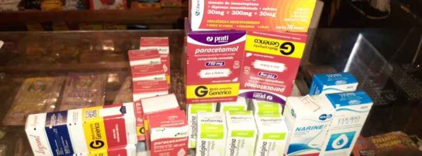Força-tarefa da Fiscalização de Caraguatatuba flagra de venda de remédios a estacionamento irregular