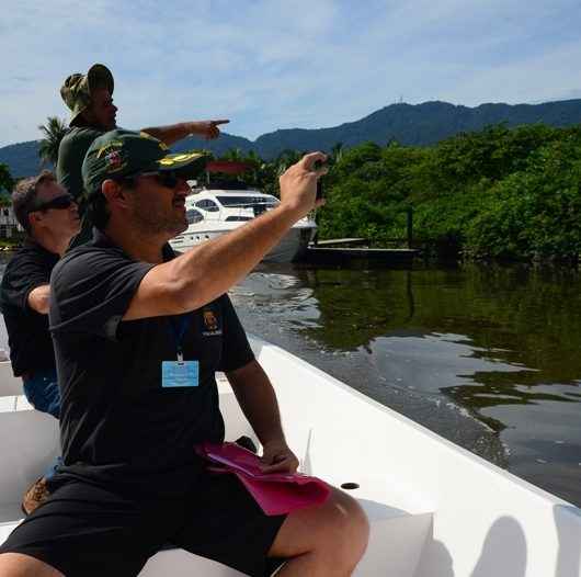 Secretaria de Urbanismo realiza fiscalização no Rio Juqueriquerê