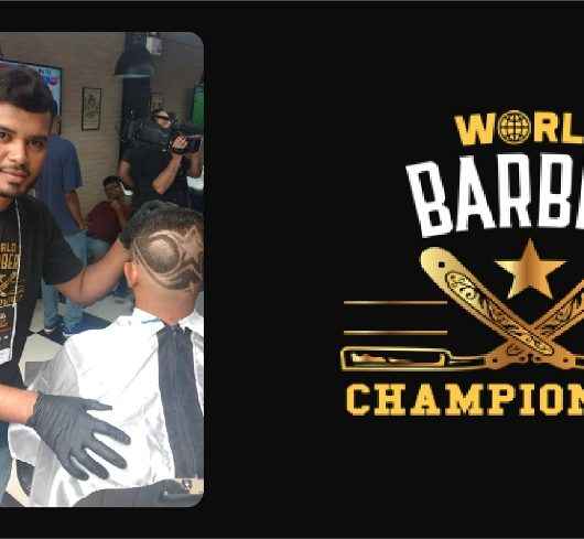 Ex-aluno do CRAS se destaca em competição estadual de barbearia