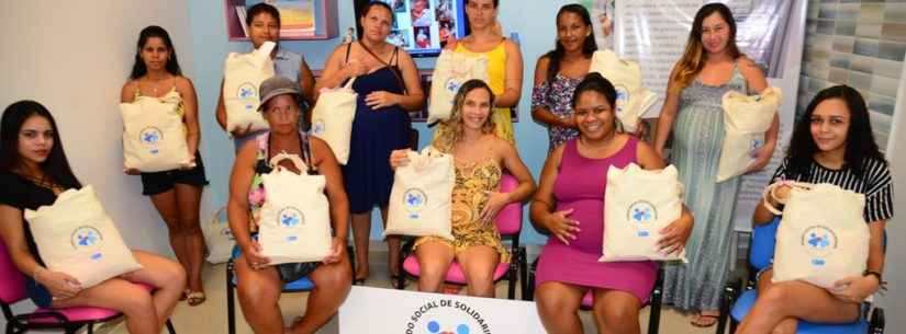 Projeto do Fundo Social de Caraguatatuba entrega 15 enxovais para gestantes